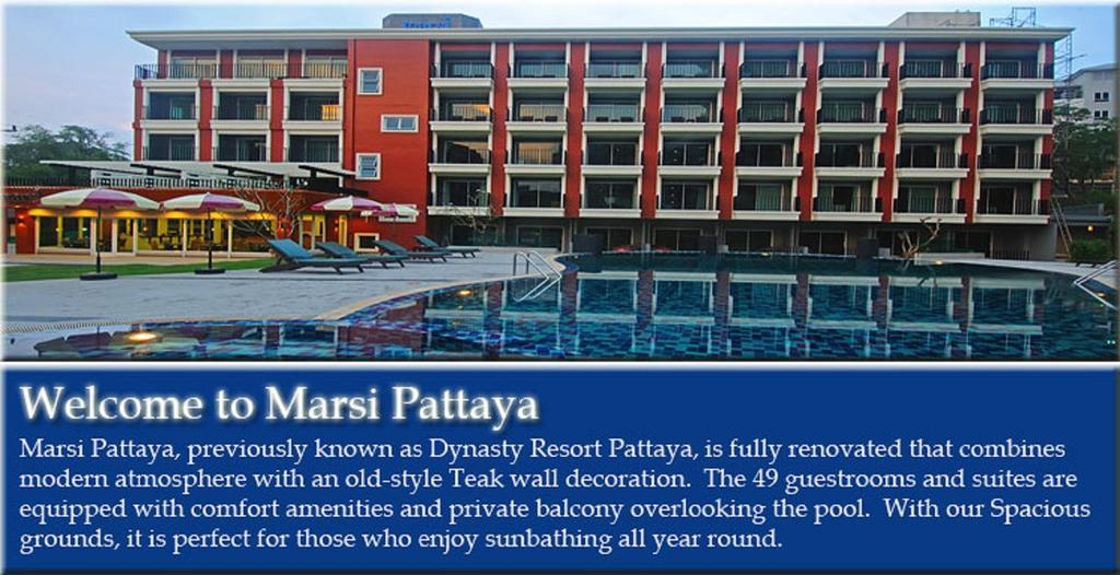 Marsi Pattaya Hotel Екстериор снимка